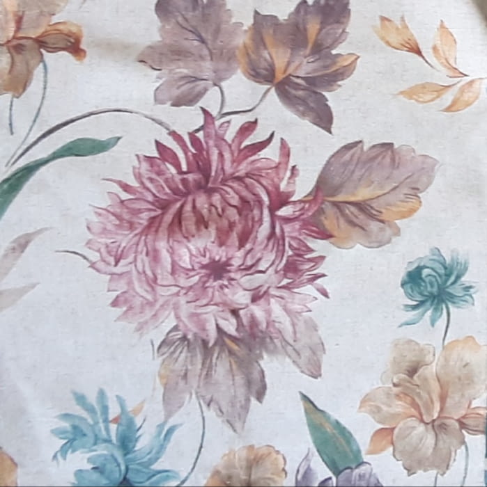 Telas flores lino esterlicia 280 - 3