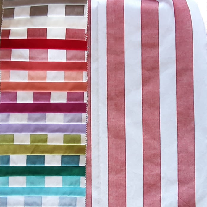 Telas rayas colores varios 280