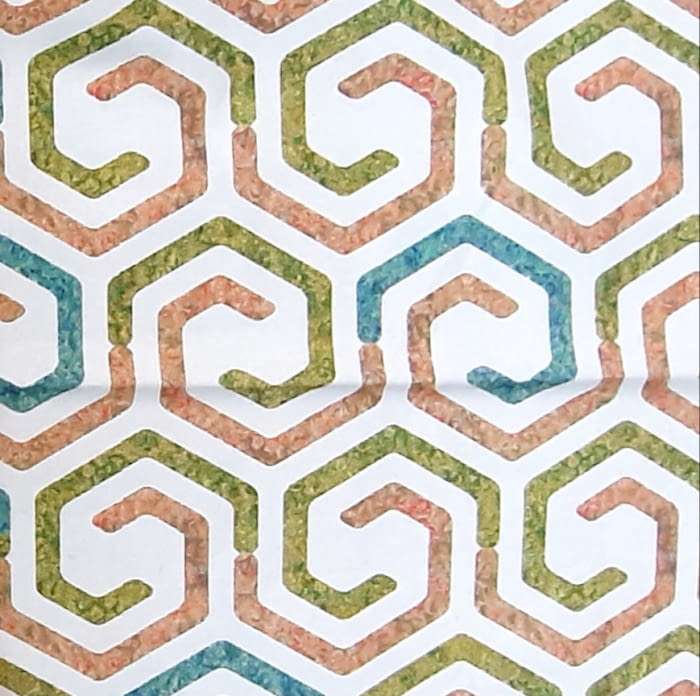 Telas loneta formas geométricas 280 - 1