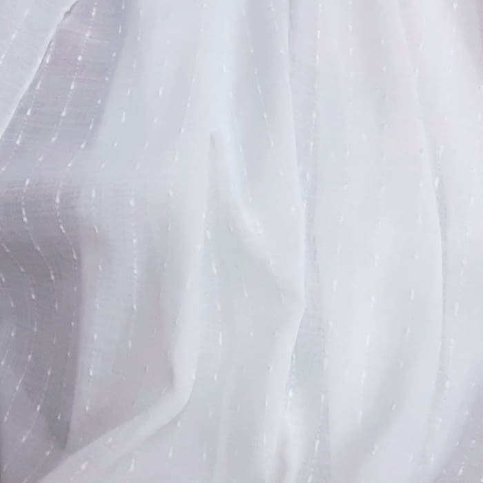 Telas visillo rayas topos 300 - 3