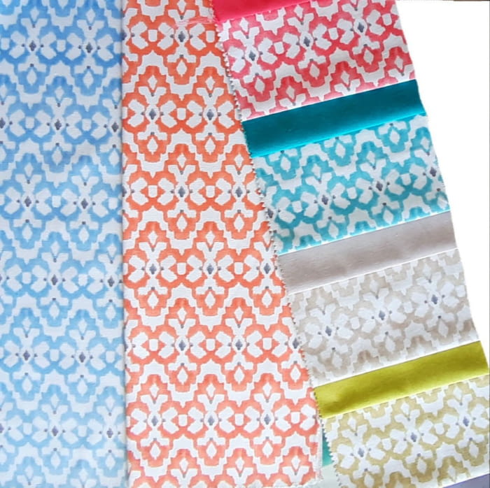 Telas loneta geométrica repetida 280 - 1