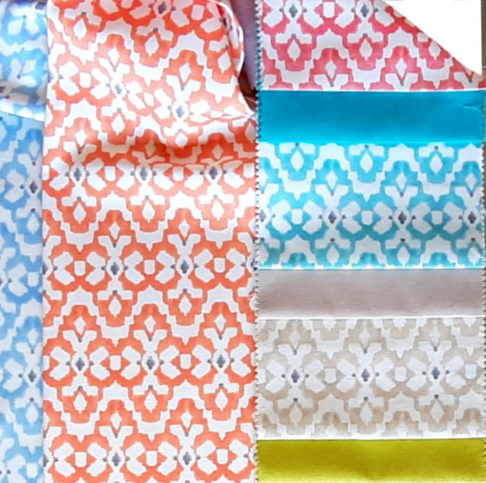 Telas loneta geométrica repetida 280 - 3