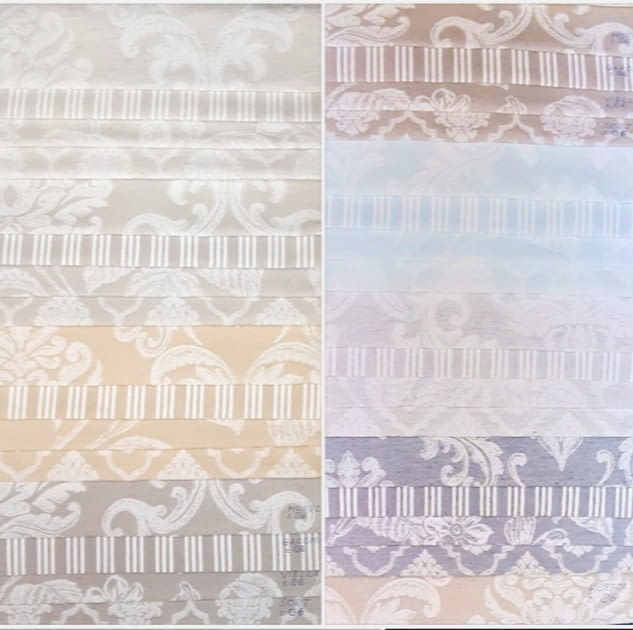 Telas jackard adamascadas y rayas 280