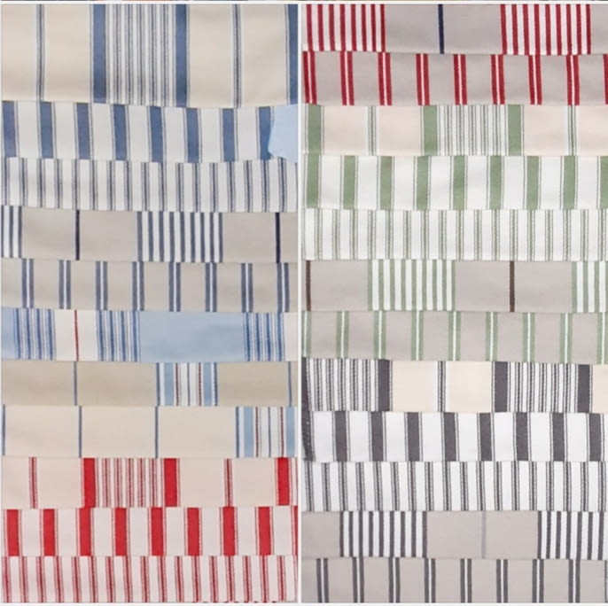 Telas rayas diversas 280