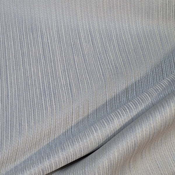 Tela de tapicería trama rayitas beige gris - 1