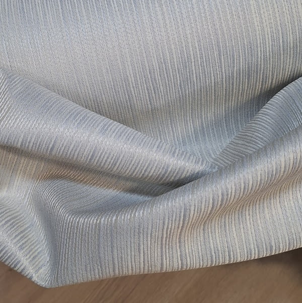 Tela de tapicería trama rayitas beige gris - 3