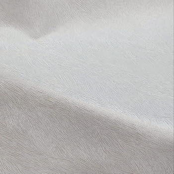 Tela tapicería trazos gris blanco roto.  140 - 1