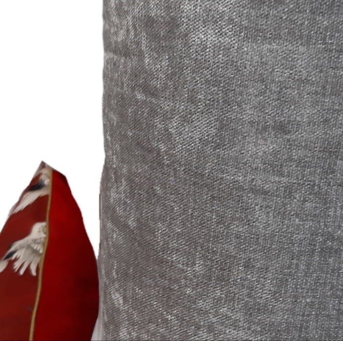 Tela terciopelo gris antracita 270 - 1