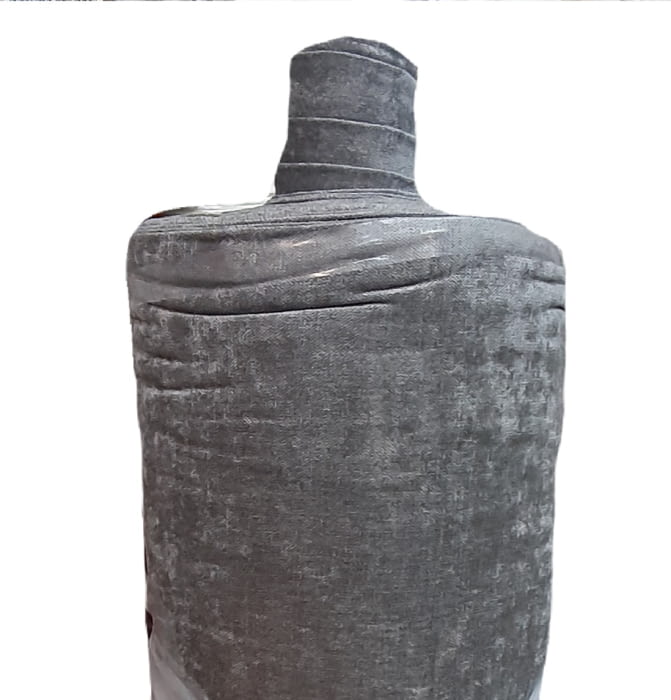 Tela terciopelo gris antracita 270 - 3