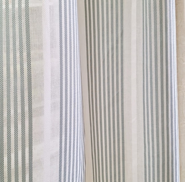Tela visillo rayitas azul 300 - 4