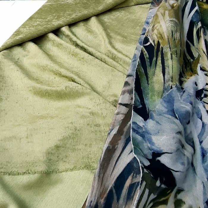 Tela terciopelo verde Luxury 280 - 2