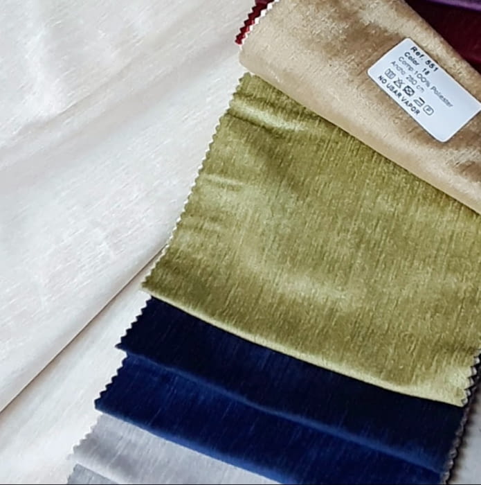 Tela terciopelo verde Luxury 280 - 4