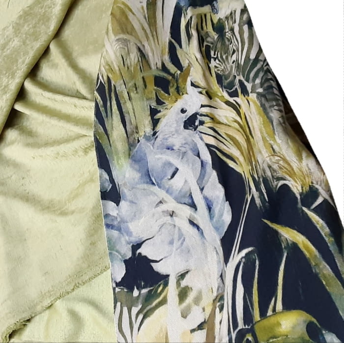 Tela terciopelo verde Luxury 280 - 5