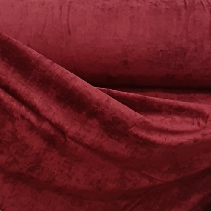 Tela terciopelo granate Luxury 280 - 3