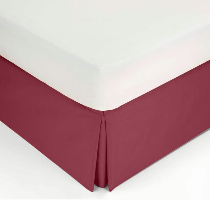 Cubrecanapé recto granate 150