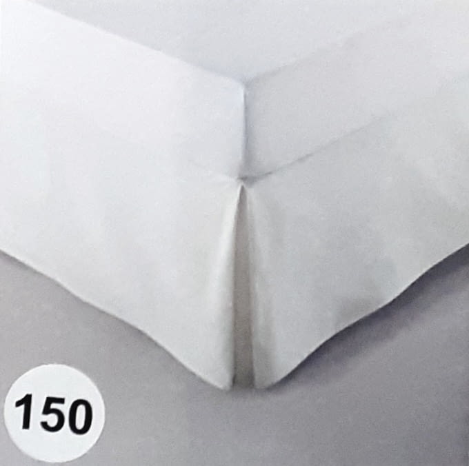 Cubrecanapé recto blanco 150