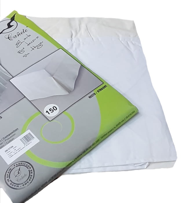 Cubrecanapé recto blanco 150 - 2