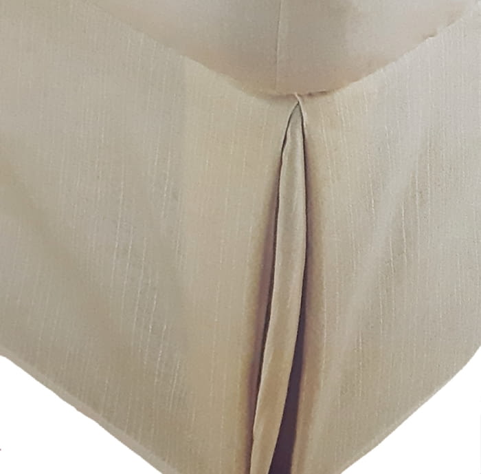 Cubrecanapé beige recto otomán 90 - 3