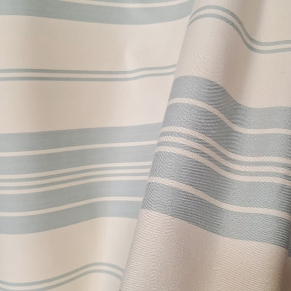 Tela algodón rayas verde agua 280 - 2