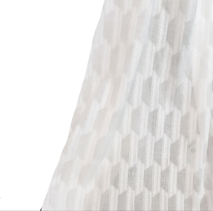 Tela visillo formas geométricas 300