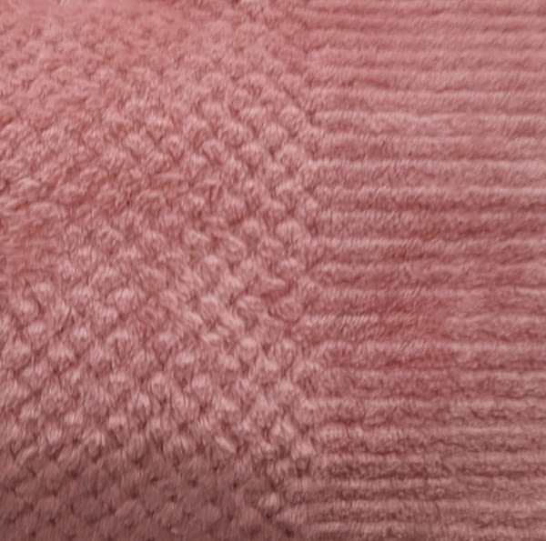 Manta rosa sedalina 125 x 155 cm - 4