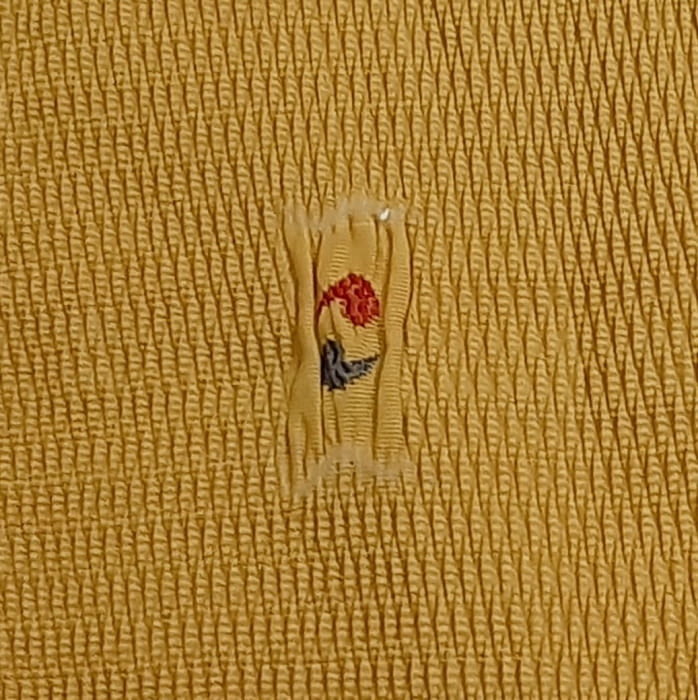 Funda de sofá de 2 plazas amarillo - 1