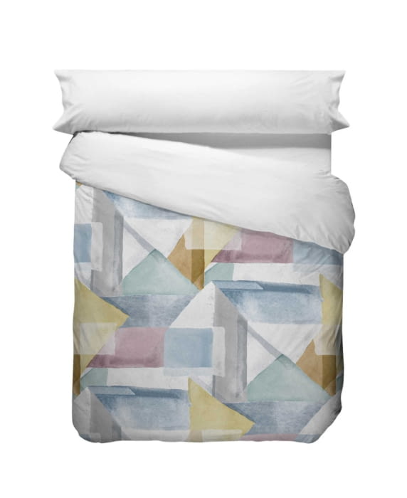 Fundas nórdicas abstracta azul - 1