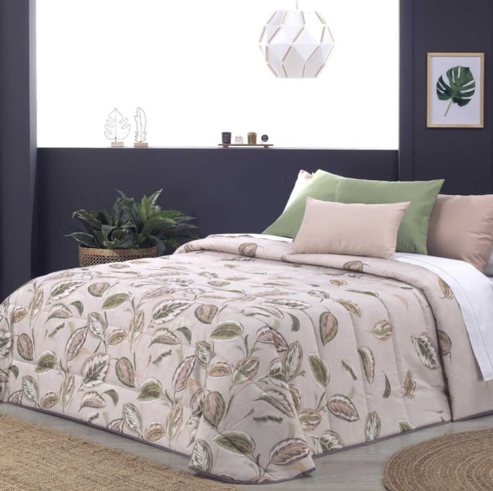 Fundas nórdicas hojas maquillaje