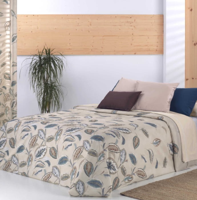 Fundas nórdicas hojas lino