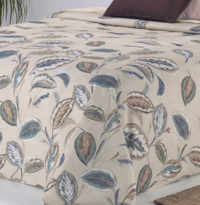 Fundas nórdicas hojas lino - 1