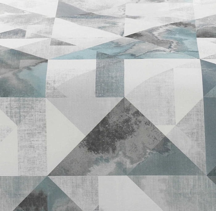 Fundas nórdicas triángulos azul - 1