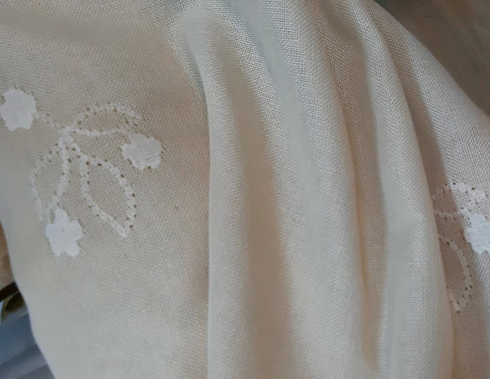 Tela Visillo tupido tostado - 2