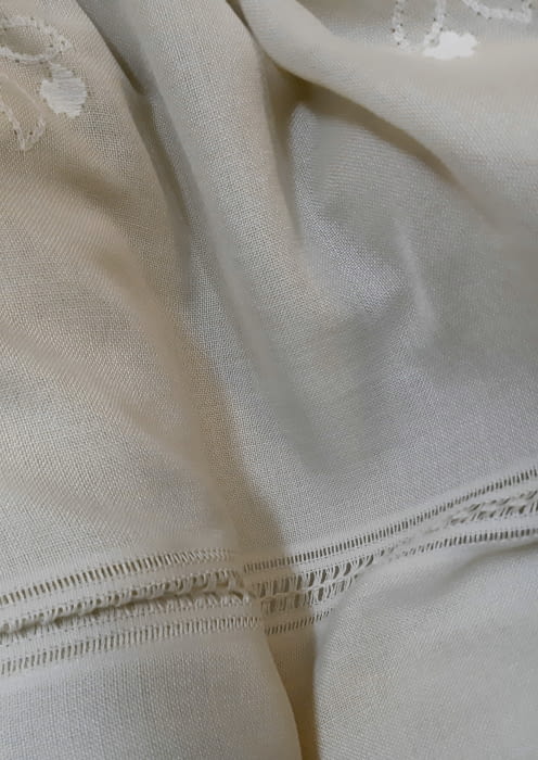 Tela Visillo tupido tostado - 4