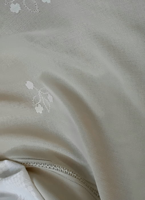 Tela Visillo tupido tostado - 5