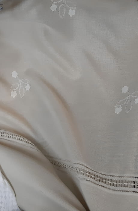 Tela Visillo tupido tostado - 6