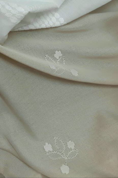 Tela Visillo tupido tostado - 7