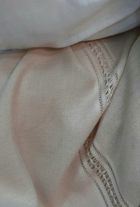 Tela Visillo tupido tostado - 8