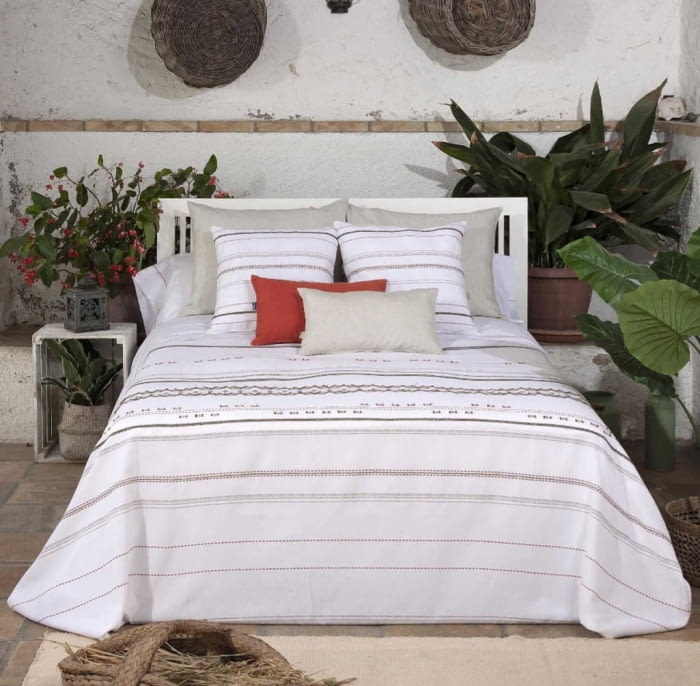 Fundas nórdicas Ibiza taupe