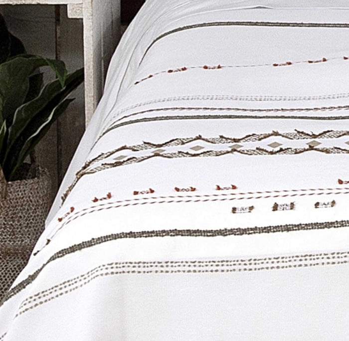 Fundas nórdicas Ibiza taupe - 1