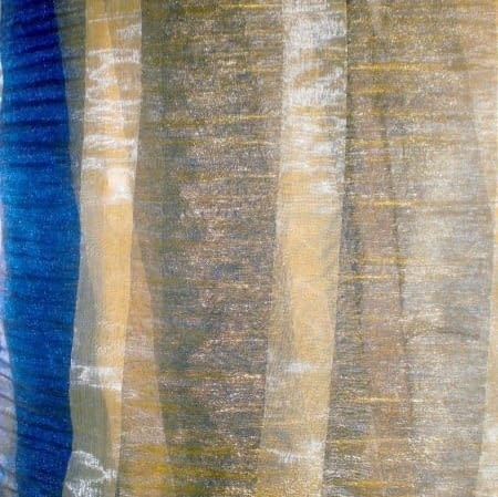 Tela rganza italiana azul/amarillo - 2