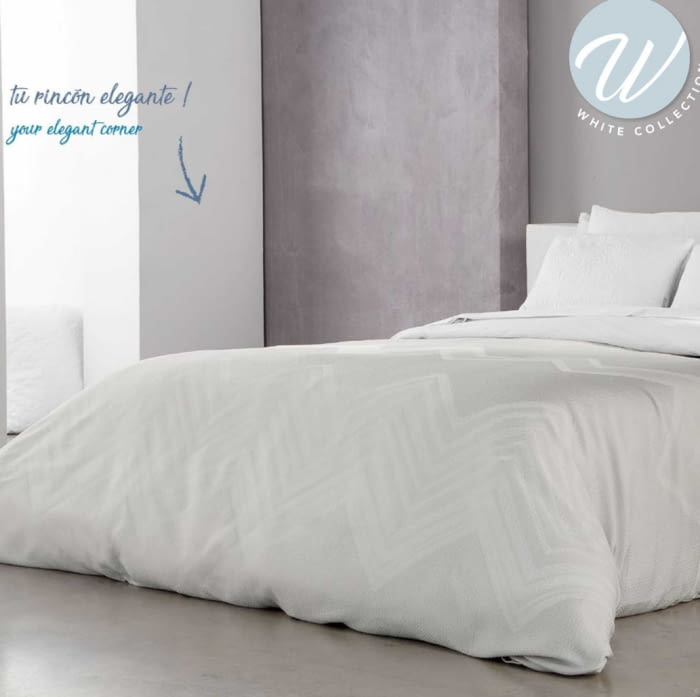 Fundas nórdicas Nácar zig zag