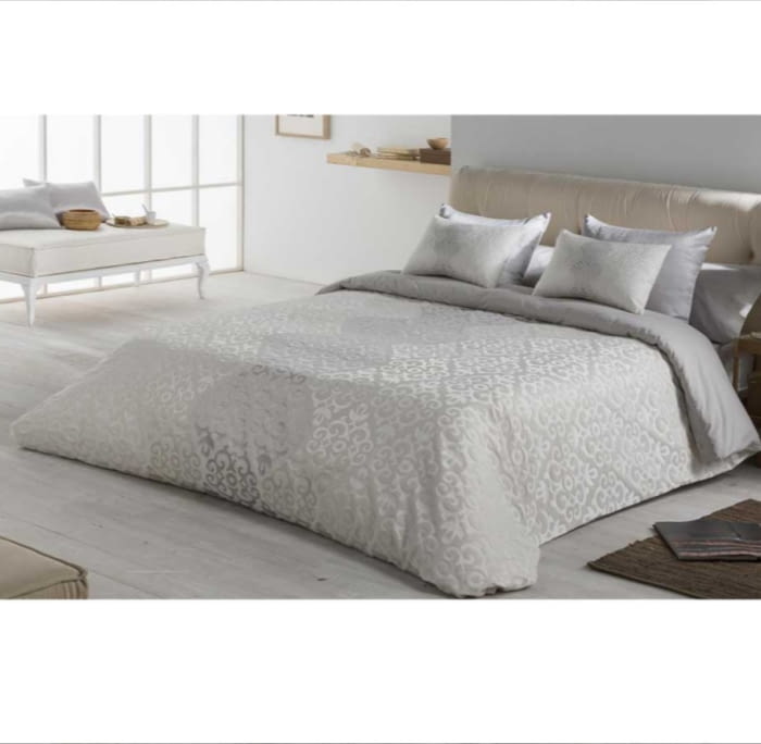 Funda nórdica elegance oro y plata Bell.