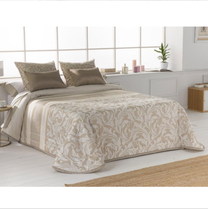 Funda nórdica elegance raya jacquard Ab. - 1