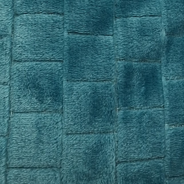 Manta azul sedalina fina - 5