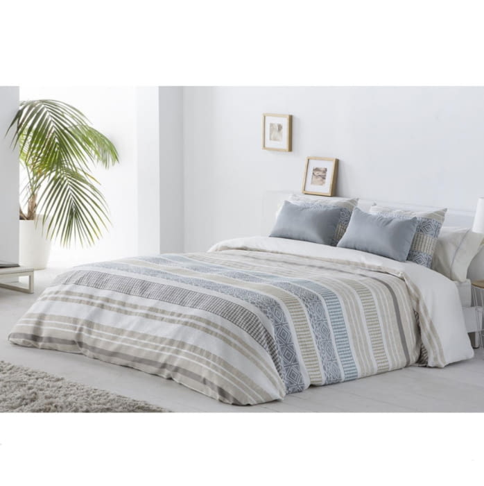 Funda nórdica greca tribal Fri.