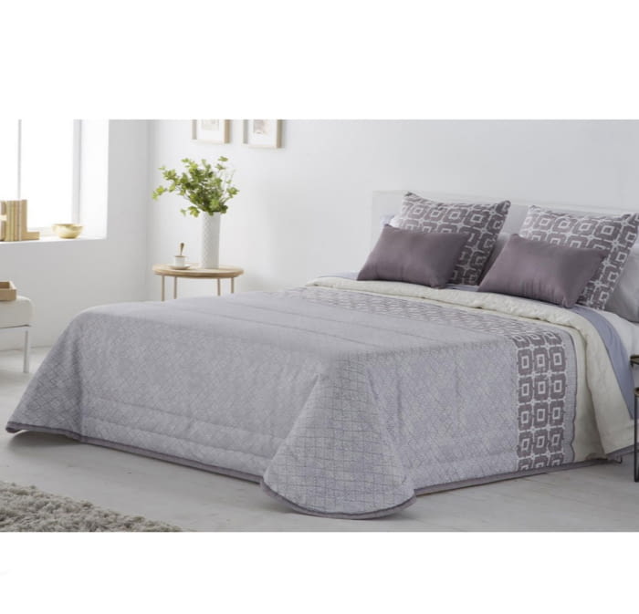 Funda nórdica elegance jacquard Mor. - 1