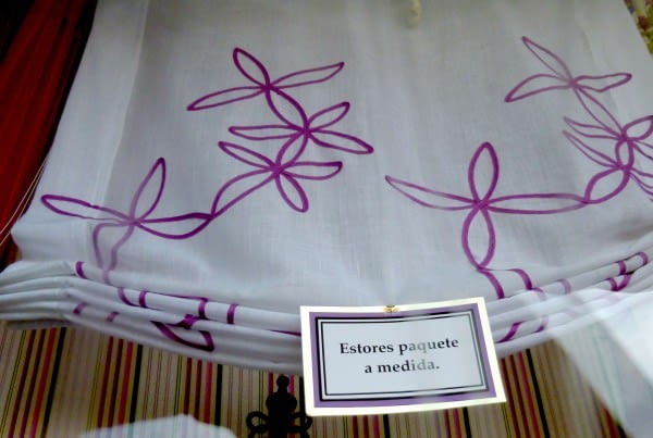 Tela Visillo lazos de estrellas