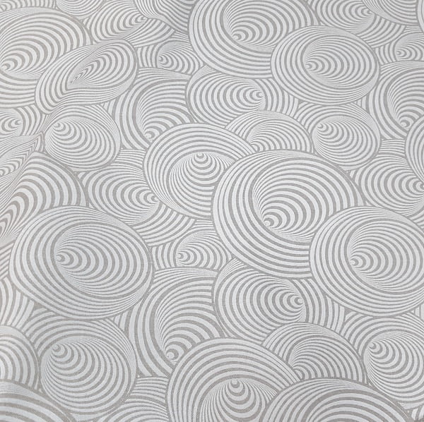 Tela mantel antimanchas beige espiral - 2