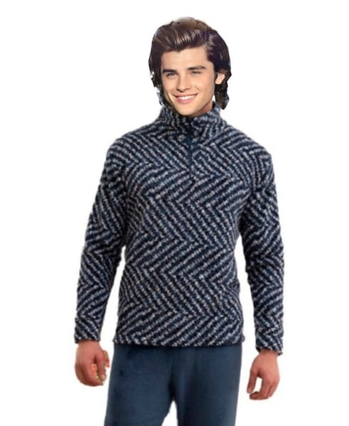 Pijama de hombre Boris de coralina. Talla M