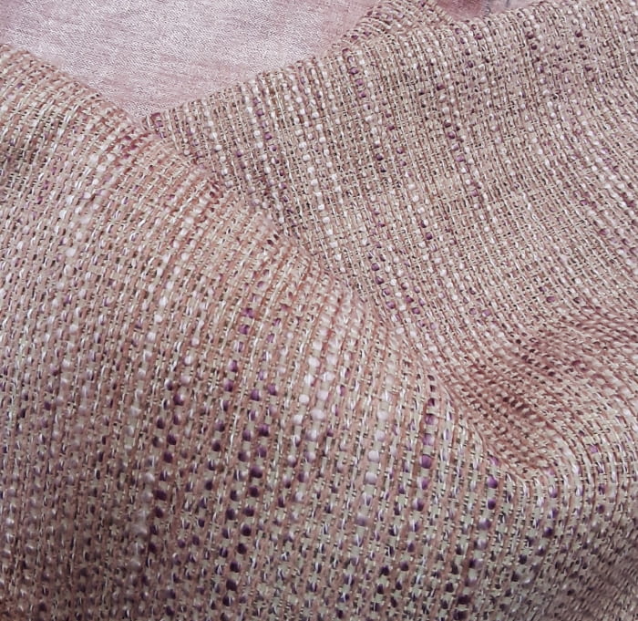 Tela Arpillera rosa 90 x 140 - 2